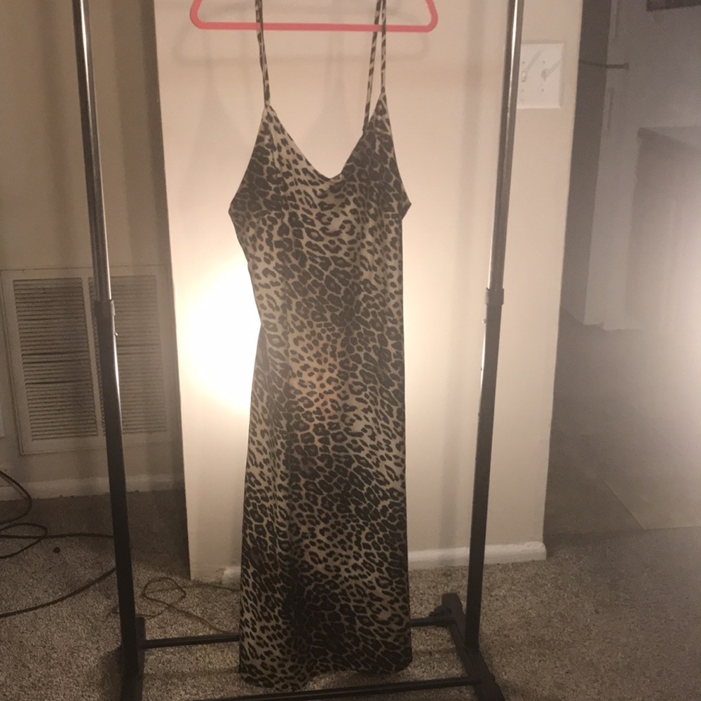 Maxi slip dress
